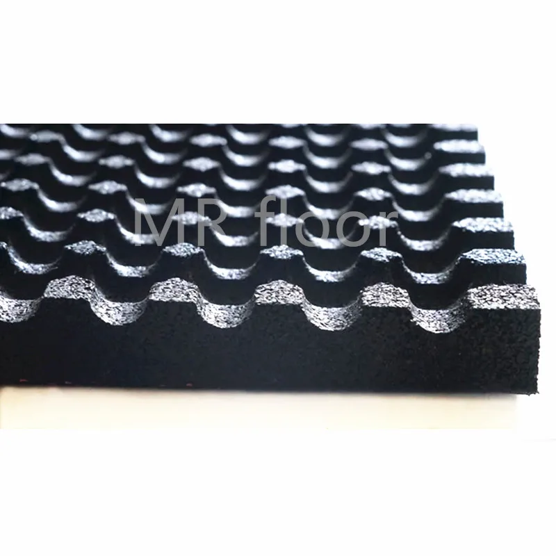 China factory price red 10% EPDM dots playground rubber mat bricks 500*500