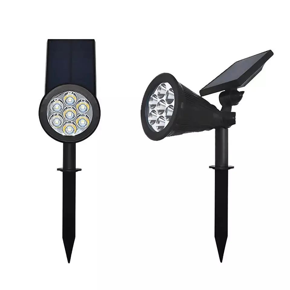 LM--WH-7D солнечные Спайк свет 7 Вт LED SPOT LIGHT настенный светильник для сада