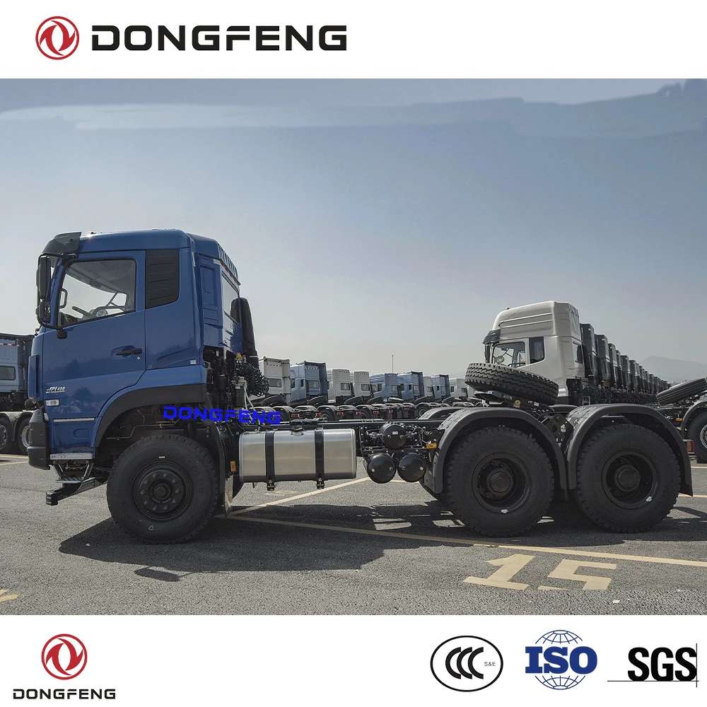 Dongfeng tractor truck for promotion tractor mounted crane