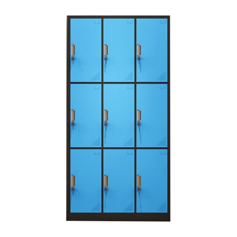 OEM Custom Stainless Steel Aluminum Metal Wardrobe Closet Clothes Storage Cabinet Locker Manufacturing Sheet Metal Fabrication