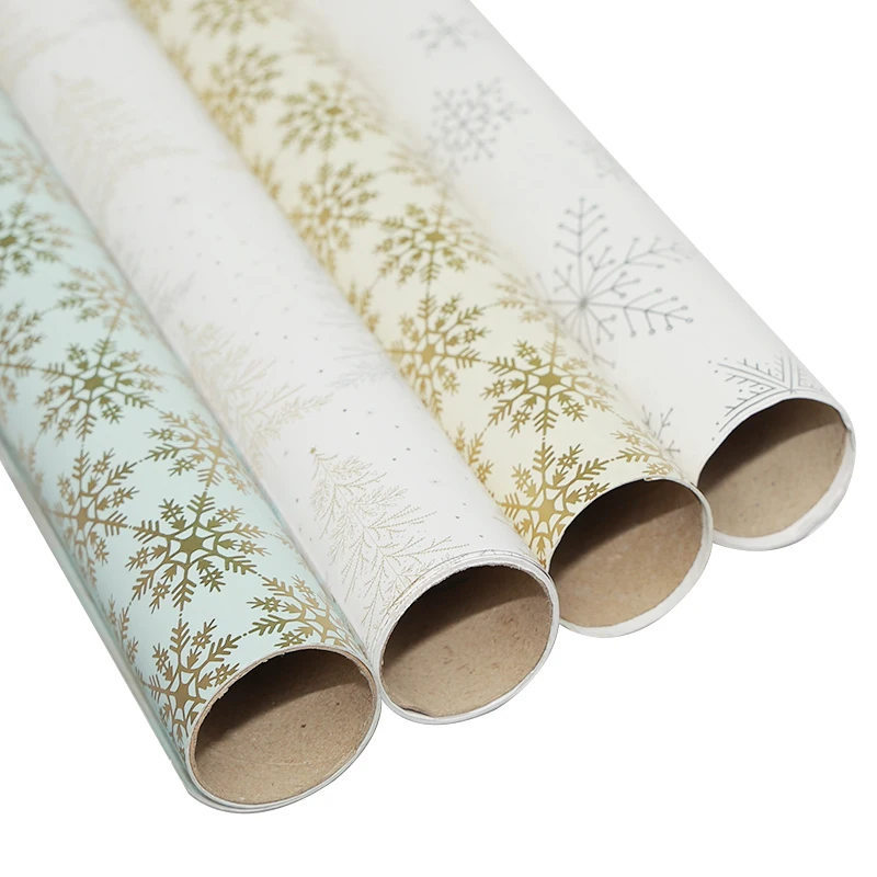 Wholesale Flavored Rolling Paper Colores Flower Wrapping Paper Set with Custom Logo