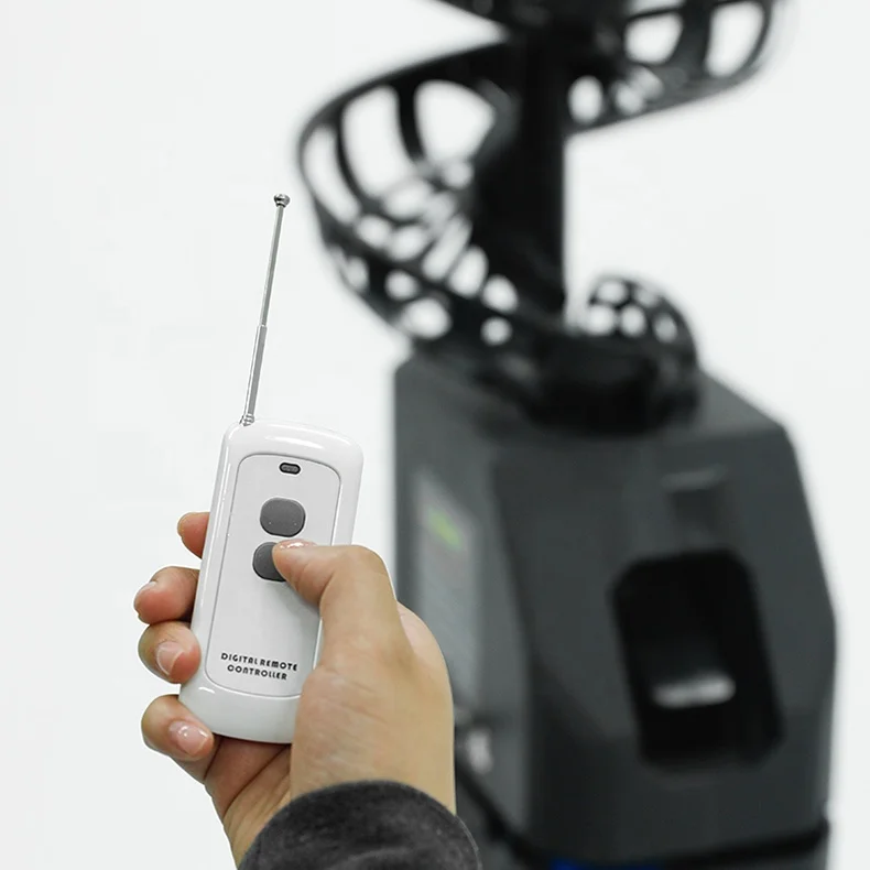 Luspeed Tennis Serving Ball Machine Automatic Adjustable Angle Tennis Serving Ball Machine For Training