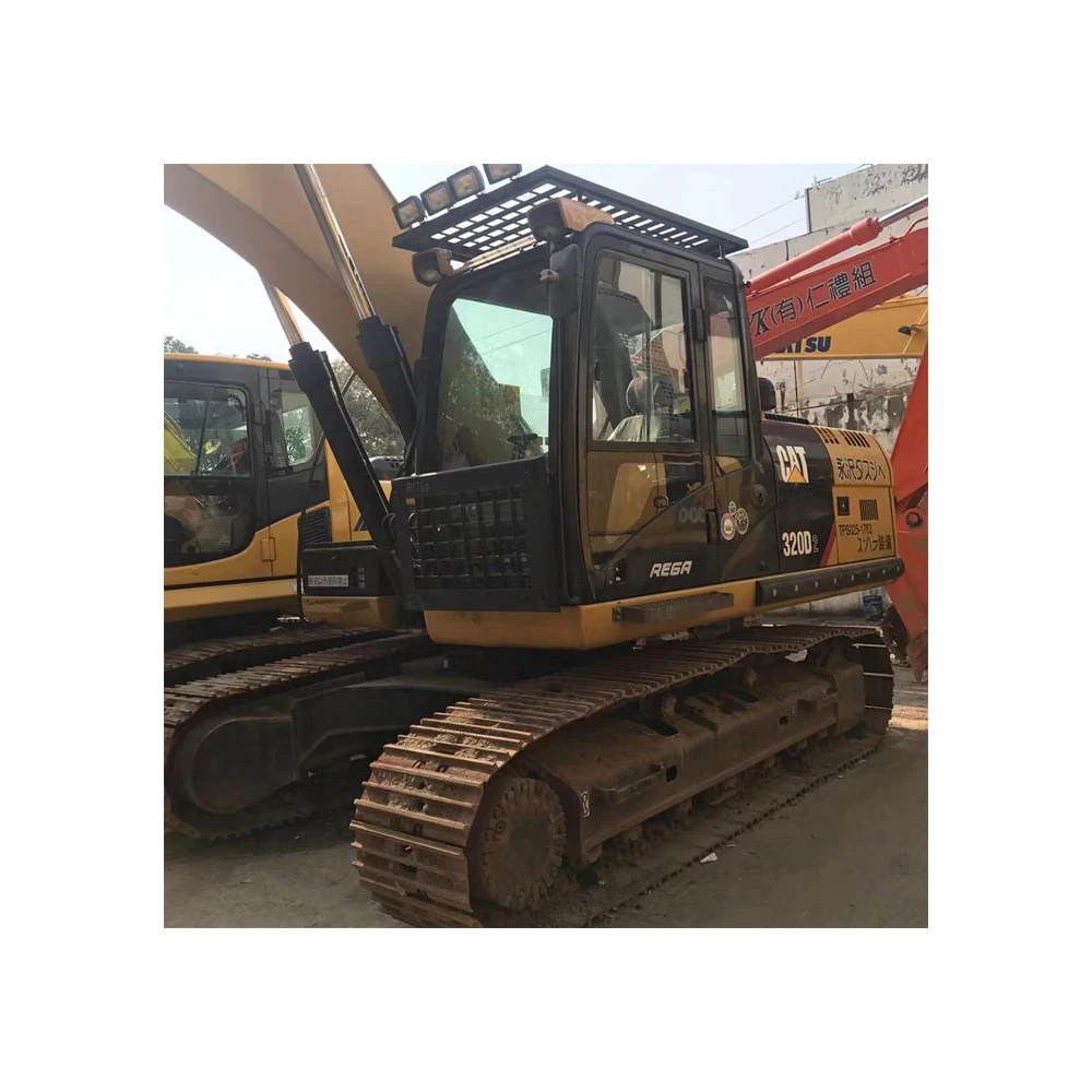 Good Quality Used CAT 320D Excavator Road Construction Excavator CAT 320D