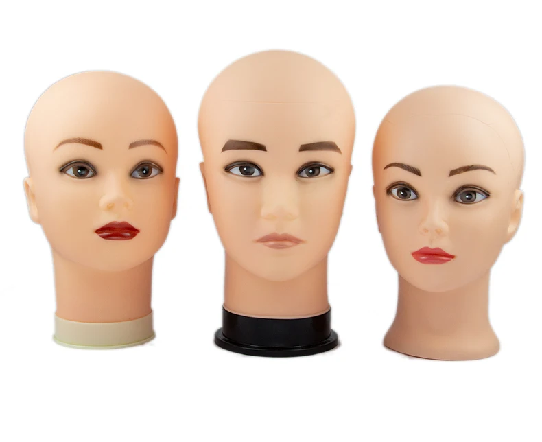 New Arrival Bald Mannequin Head Without Hair to Display the Wigs, Scarfs, Jewellery Doll Manikin Modeling Head without Hair