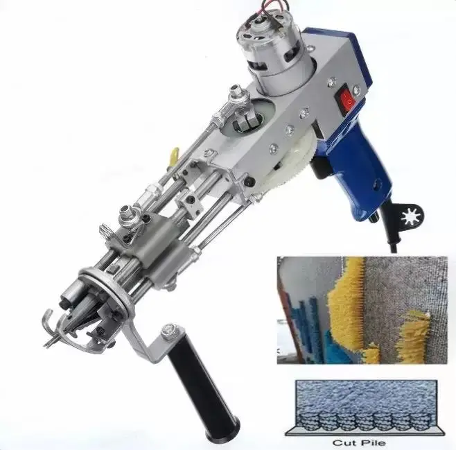 Brand New Air Compressor Hand Tufting Gun Tufting Gun  Cut  Pile Tuft Ing Gun Cut Pile And Loop Pile With High Quality