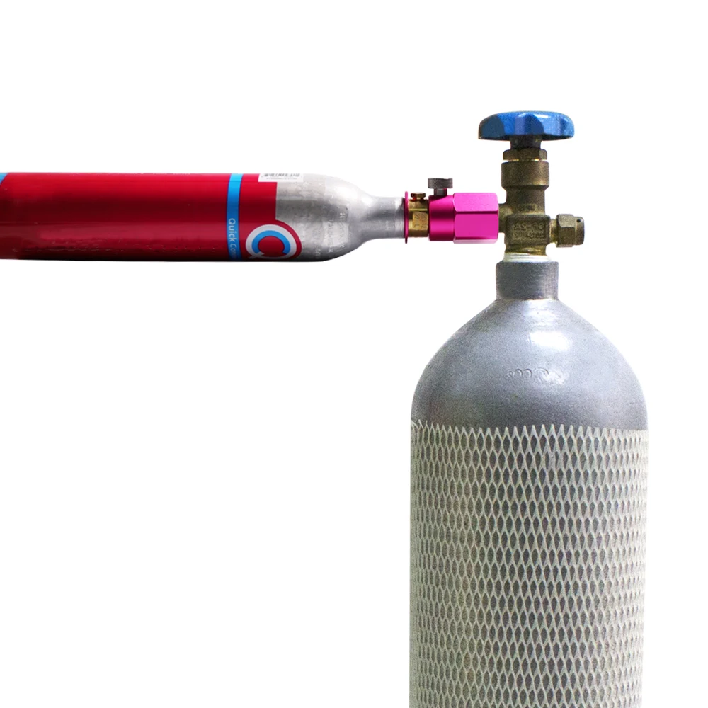 CO2 Refilling Refill Adapter for Filling Soda Maker Co2 Cylinder Compatible with DUO Terra Art Pink SodaStream