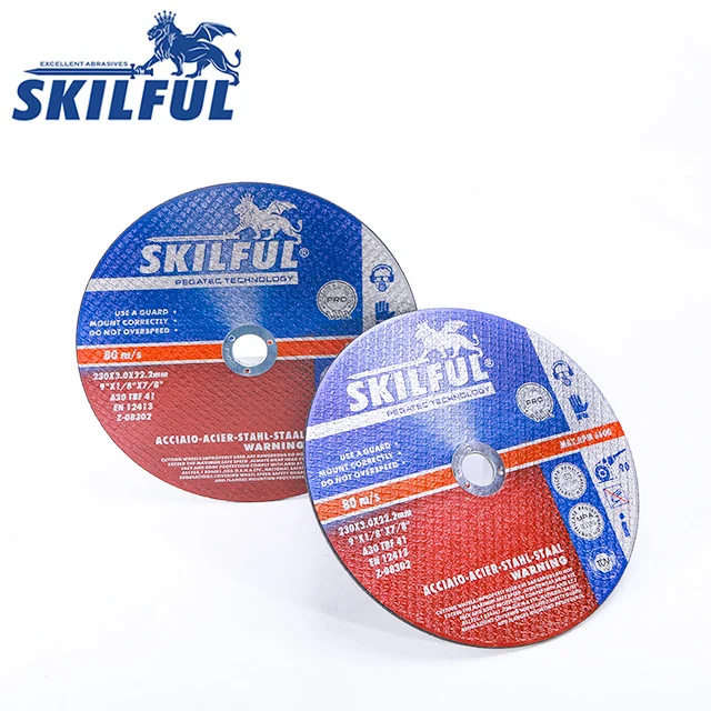 9 inch 230 mm Stainless Steel Disk Cutter Pass MPA Cut Off Wheel Metal Abrasive Tools