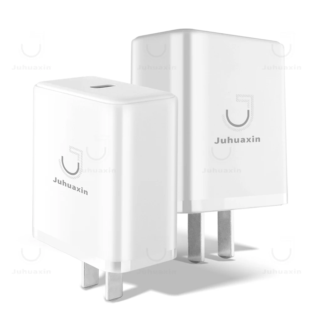 Juhuaxin Cargador PD 25W Original Factory USB-C Power Adaptor Wall Charger private model Super Fast Charger  for Iphone Samsung