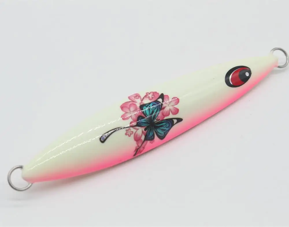 60g 80g 100g 120g 150g 180g 200g 260g 300g 350g 400g  Multi Color UV finish Slow Jigging Lure