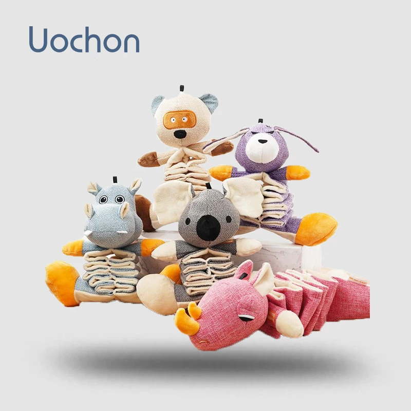 Manufacturer New Design Customized Plush Dog Chew Toys Rope Dog Toys