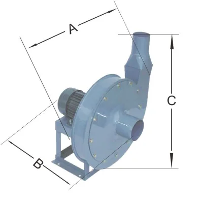 Yuton 9-36 series High Suction Negative Pressure vacuum Blower Fan Application for Conveying granule Materials