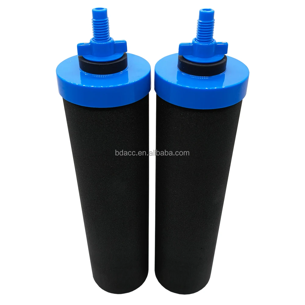 effective set of 2 UF membrane BB9-2 black filter replacement for countertop water filtration system