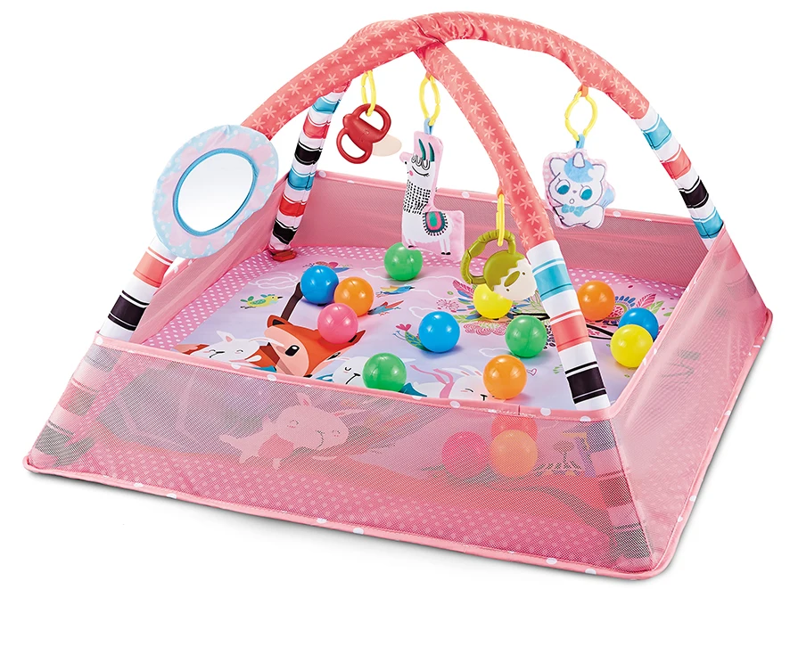 Baby Plat Mat with Ocean Ball Baby GYM Play Toy Baby Activity Toy Play Mat for Kids