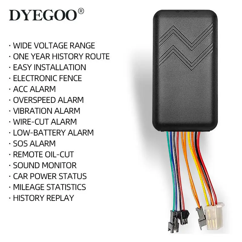 DYEGOO Gps отслеживающее устройство gps GT06 Автомобильный Автомобиль obd трекер gt06 rastreador локатор приложение