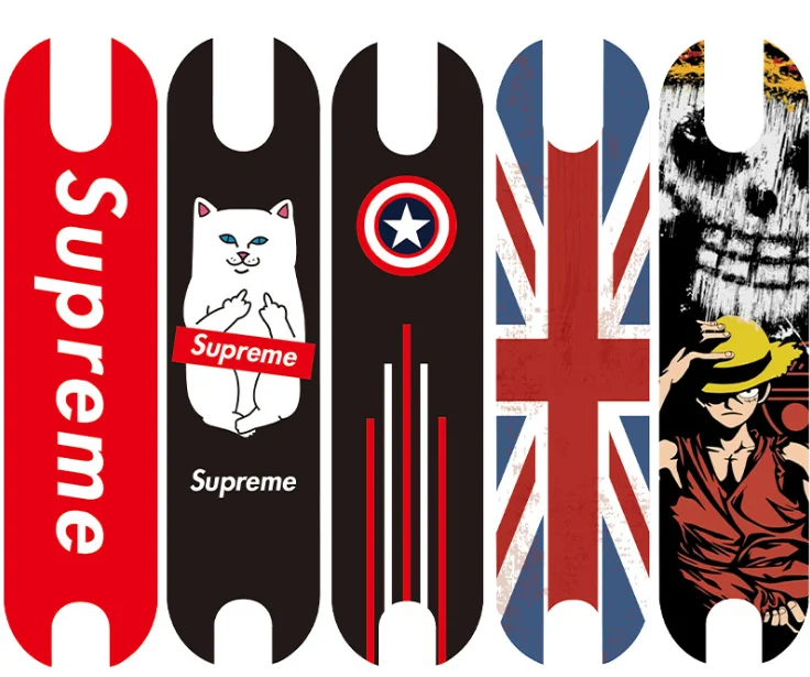 
Tape Paster Non-Slip Cartoon Scooter Footmat Sticker for Mijia M365 Electric Scooter Footboard Grip Tape Stickers 