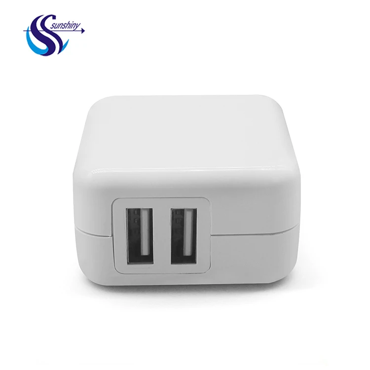  Популярные аксессуары для мобильных телефонов умное usb зарядное устройство путешествий адаптер 5 В 2 1 А два порта со складной вилкой