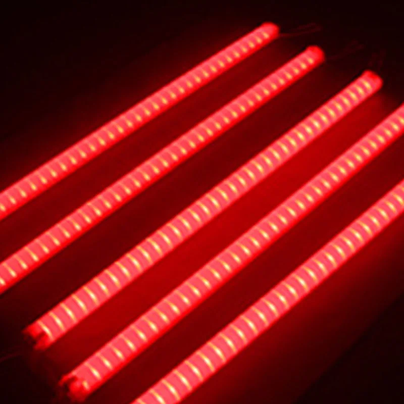 Водонепроницаемые трубки для поручней светодиодная RGB трубка светильник сада здания белого цвета наружное украшение 10 Вт ландшафт 220 В IP66 лампа