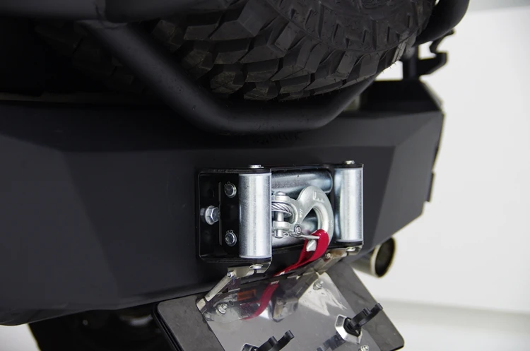 
Topfire 4X4 Offroad Steel Rear Bumper With Carrier for FJ Cruiser 