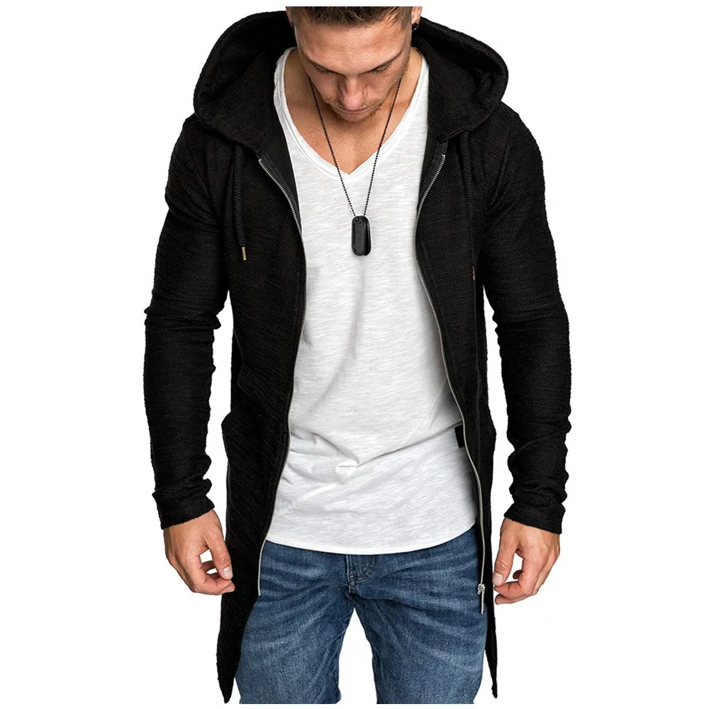 Autumn Mens Windbreaker High Quality Fashion Slim Fit Cardigan Mens Jackets With Zip