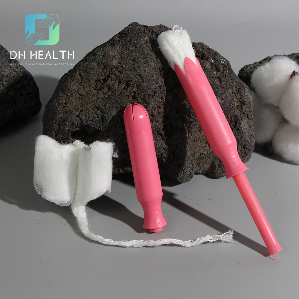 100% Organic Soft Cotton Tampons High Quality Disposable For Women Private
