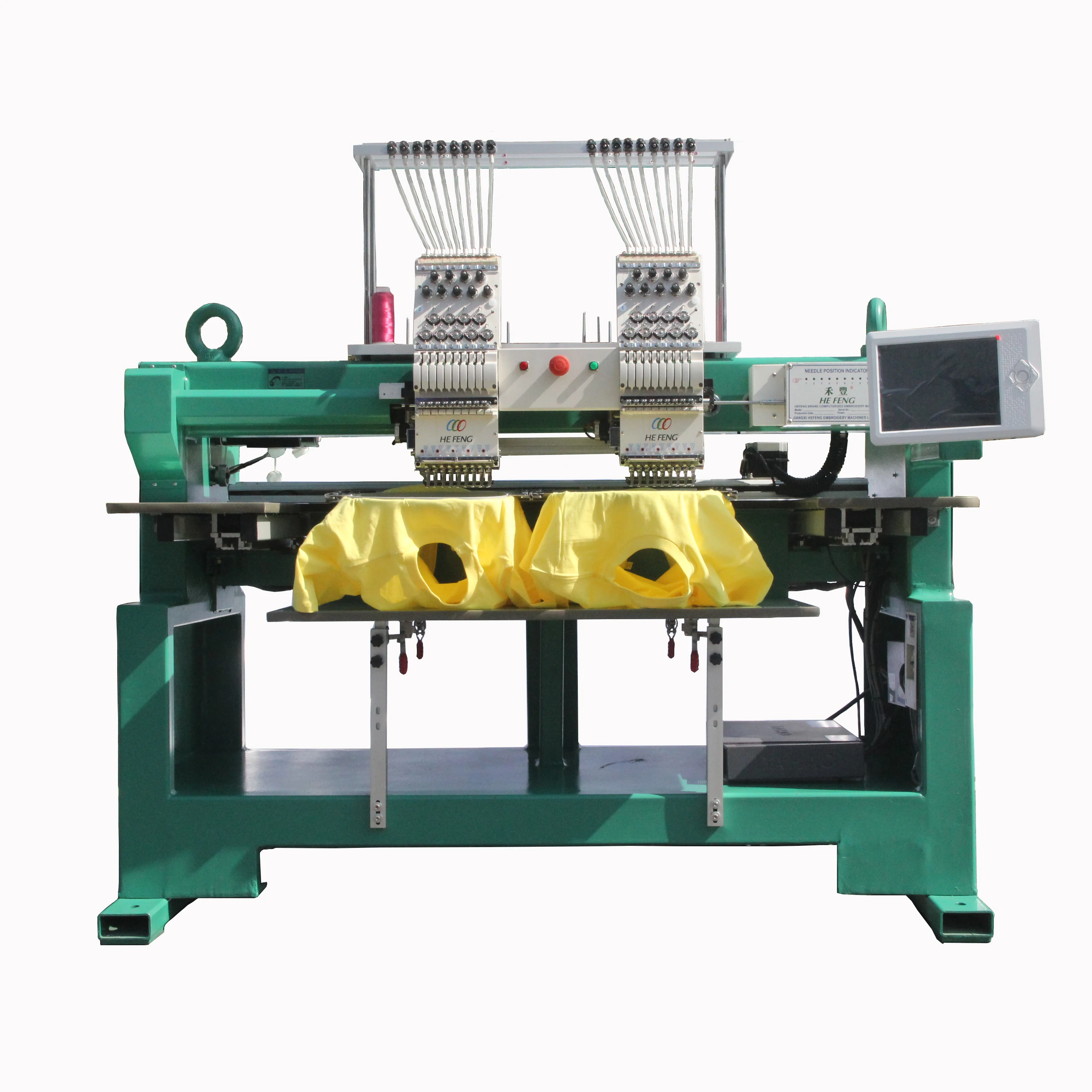 Мульти головной колпачок/футболка компьютеризированная вышивальная машина для продажи