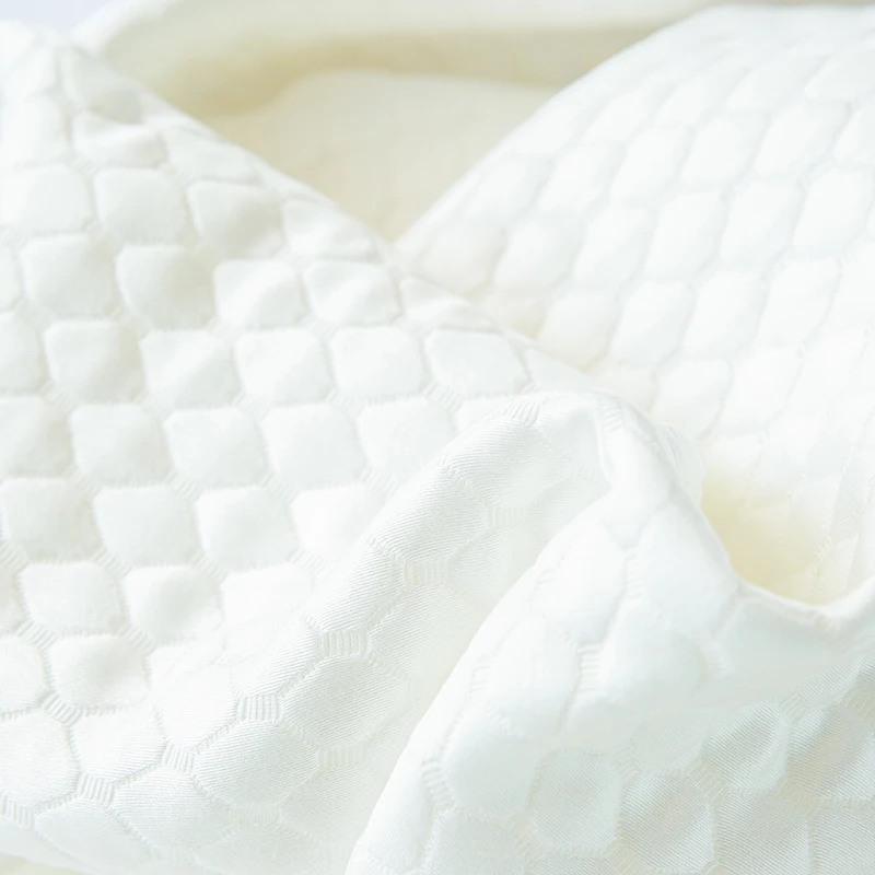 Luxury Tencel 3 Pieces Bedding Set Bed Cover Quilted Bedspread Microfiber Plain Summer Sleeping Mat Quilt Blanket White