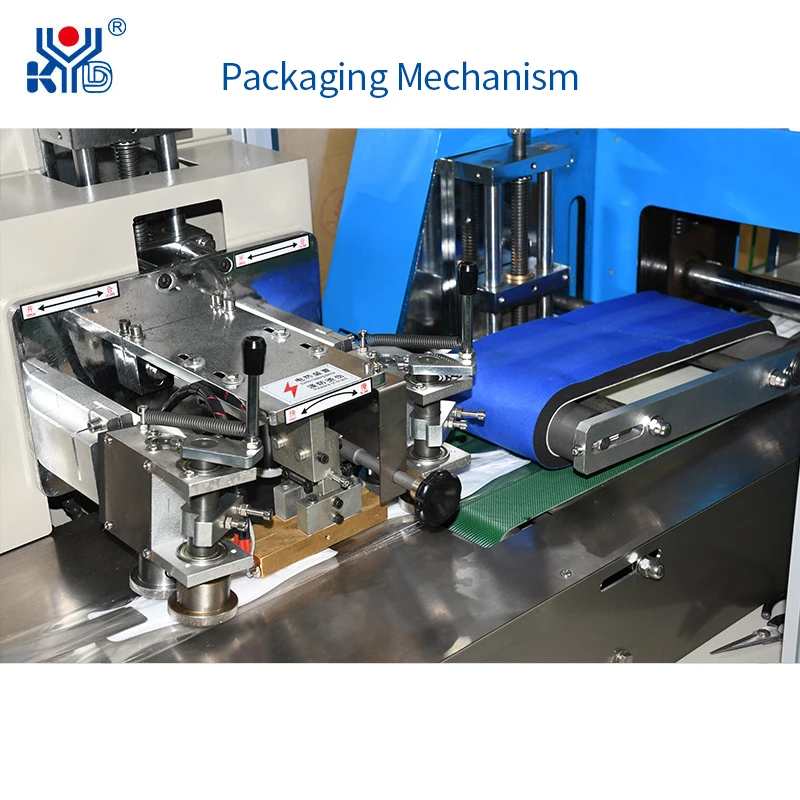 KYD Full Automated  CCD Inspection Fish Mask Machine and Packing Line Surgical mask doctor mask making machine