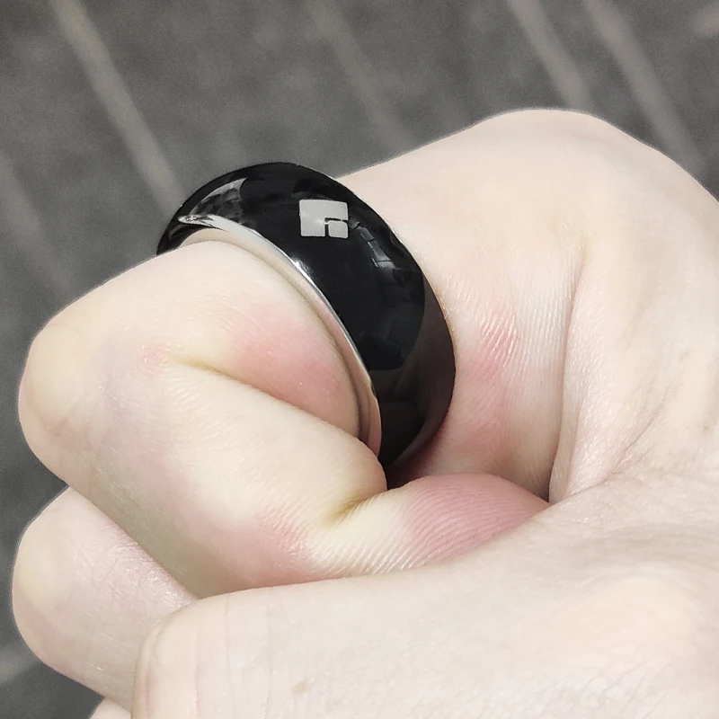 Muslim  APP Waterproof Counte Zikir Ring mini Stainless steel smart ring bluetooth electronic rings