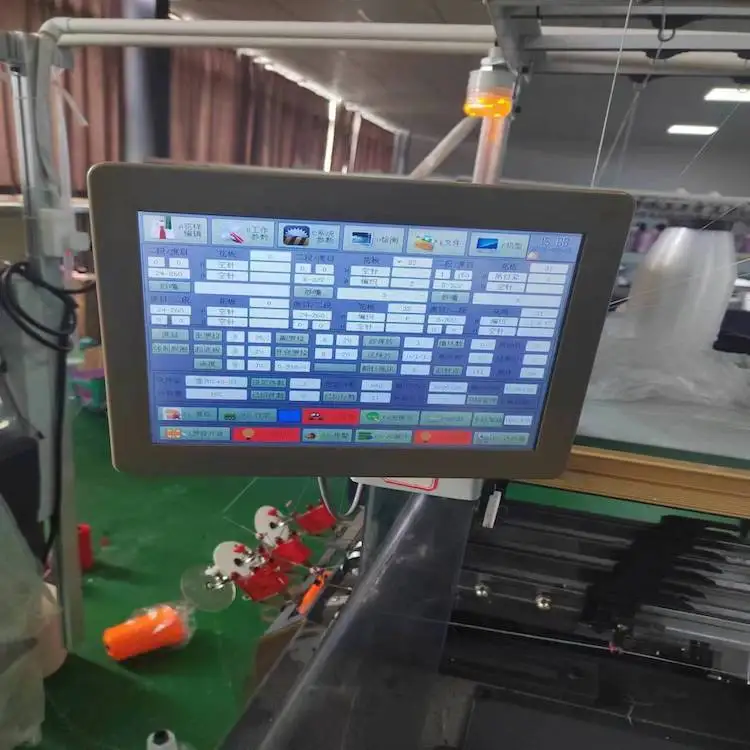 used automatic computerized flyknit shoe upper knitting machine