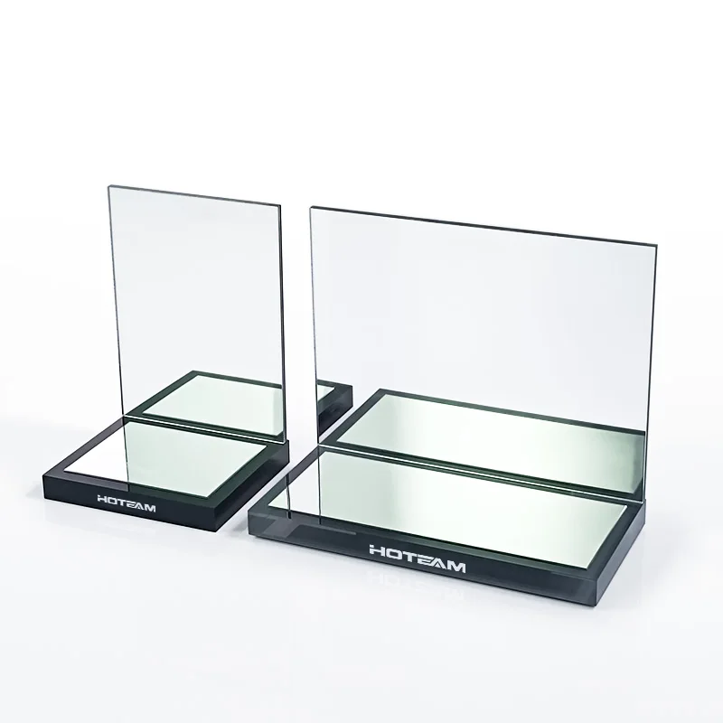 custom social media signs qr code 3d acrylic mirror sheet for home wall decor