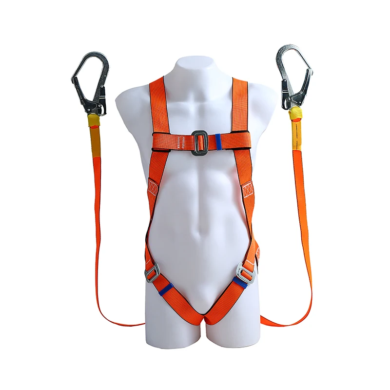 Industrial And Harness Full Body Lineman Polyester Lifeline Electrical Safety Belt foe working