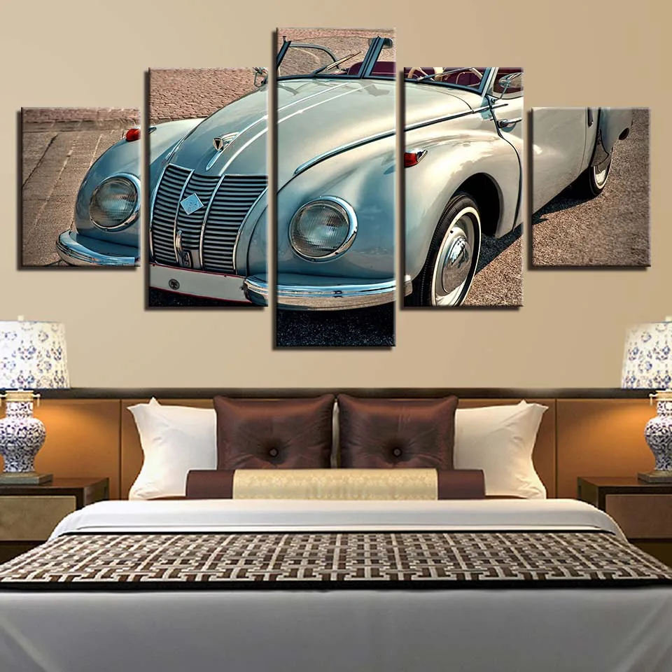 Wholesaler High Resolution Custom Canvas Art Prints Printed Painting Car Painting