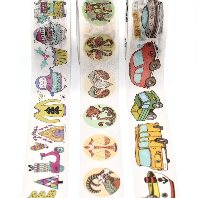 Wholesale Custom Make Eco Friendly Masking Washi Tape Cute Wide Kawaii