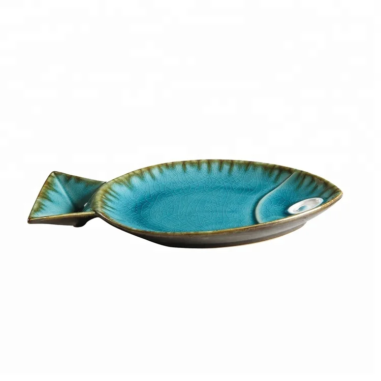 Home Accessories Table top Decoration Serving Bird Ceramic Platter Tray