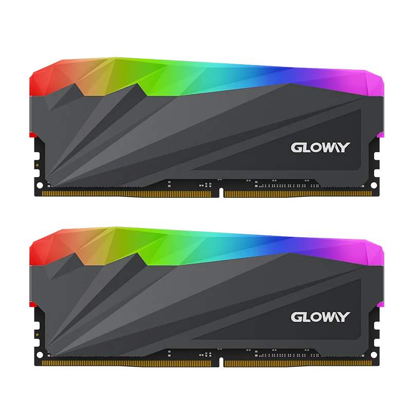  Оперативная память Gloway для игр DDR4 8 Гбит/с 3200 МГц Свет 16 Гб (8 * 2) 3000 RGB RAM с радужным эффектом освещения