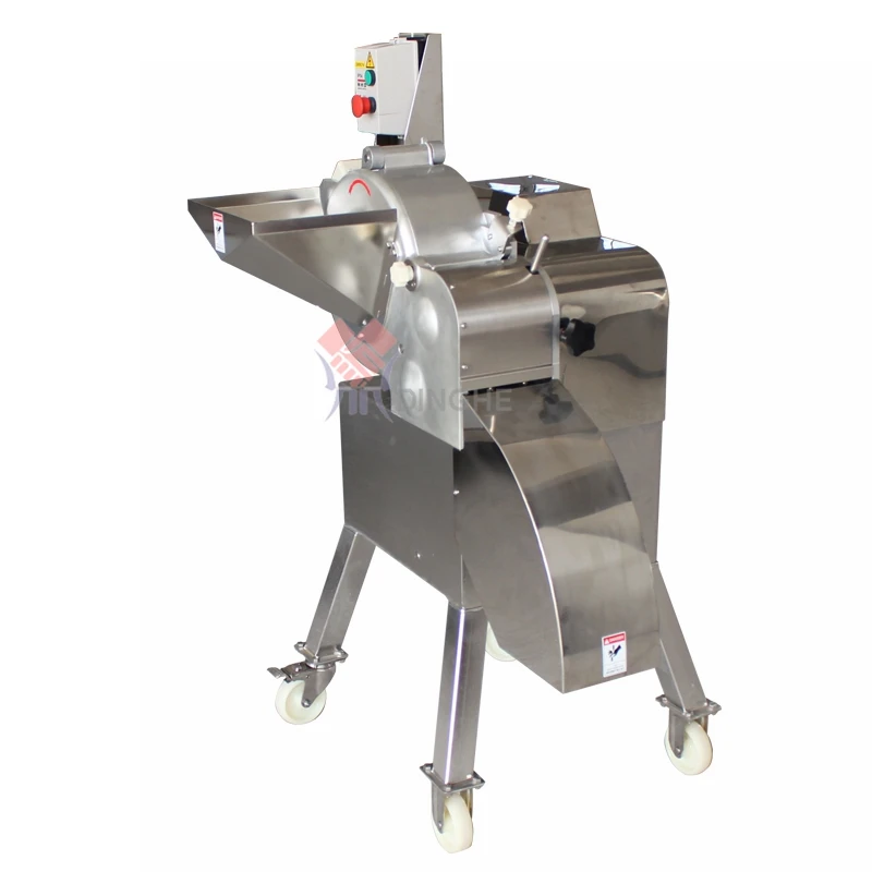 Multi-purpose Vegetable Cutter Machine Automatic Root vegetable fruit cutting dicer machine ginger Vegetable Dicing Machine