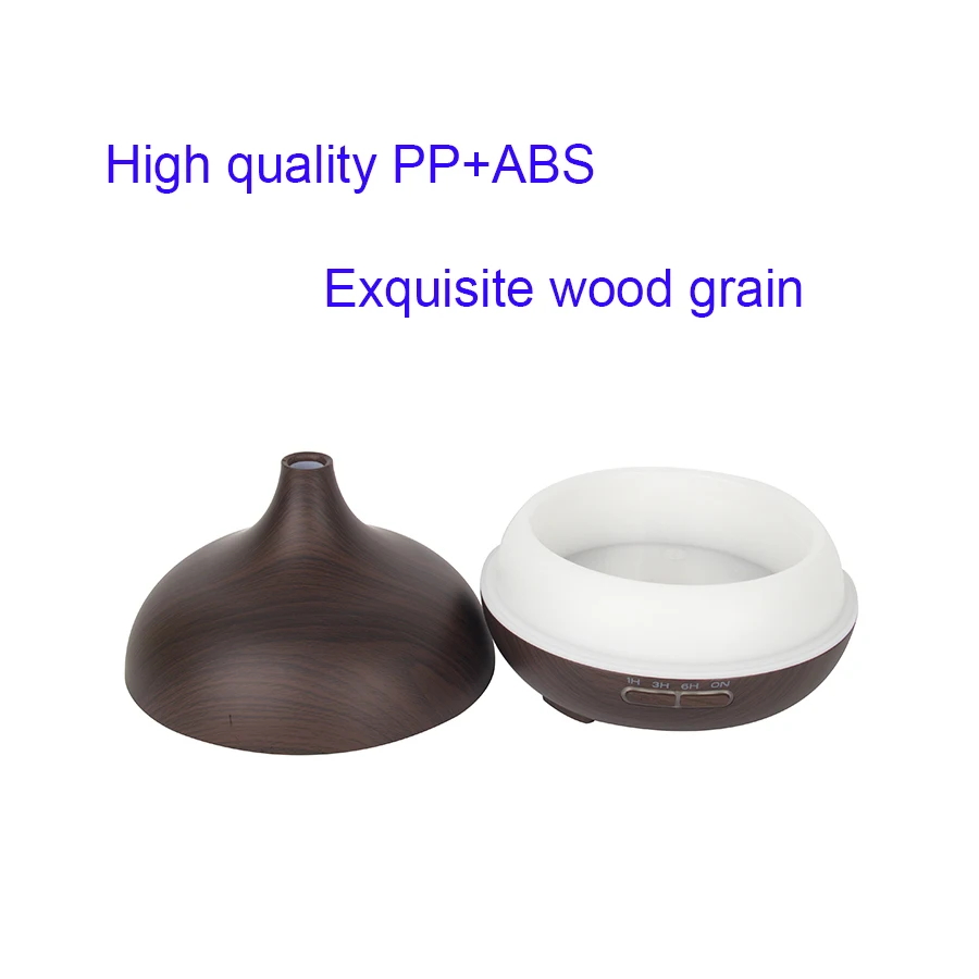 300ml Wood Grain Aroma Diffuser Aromatherapy Humidifier