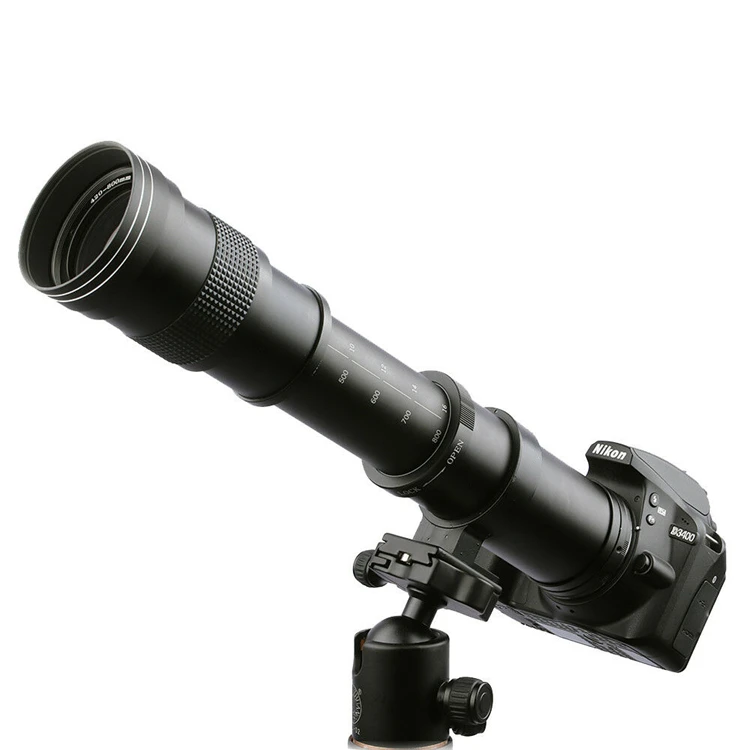  Телеобъектив 420-800 мм f/8 3 с ручным зумом для объектива цифровой камеры