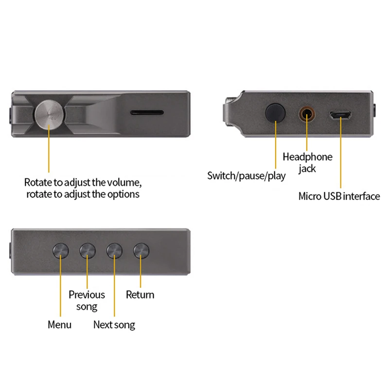 2.4 inch 32GB mp3mp4 touch screen bt small portable mp5 music player listening reading mini mp3 mp4 recording music player