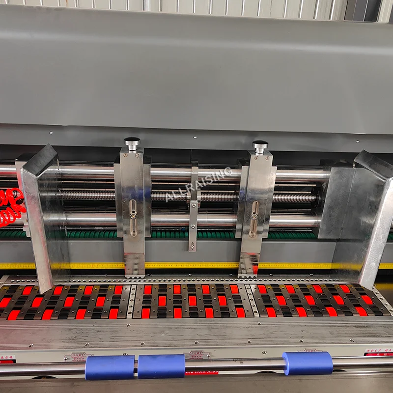 Fully Automatic Corrugated Cardboard Carton Printing Multi Color Die Cutting Machine Milk Pizza Carton Boxes Making Machine