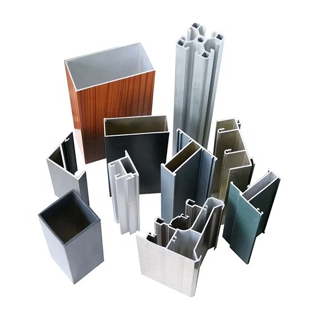 
aluminium alloy 6000 series profiles for doors/windows/curtainwall frame 