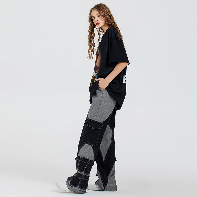 OEM customize high quality heavyweight 100% cotton printed oversize t shirt men loose fit tee