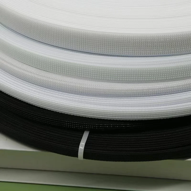 Manufacturer Customized Rigilene Polyester Boning Tape 6MM 8MM 10MM 12MM Plastic PP Corset Collar Bag Garment Accessories