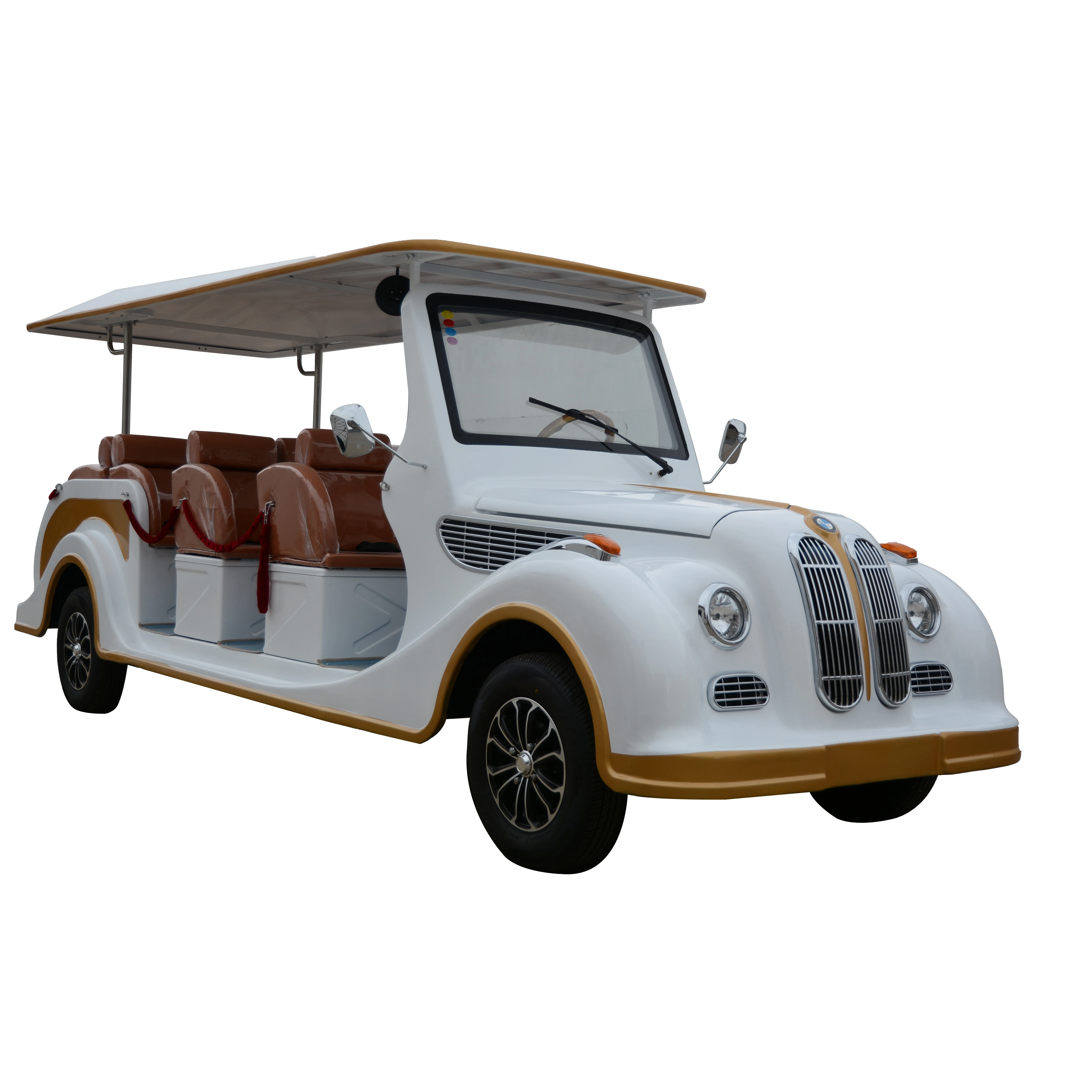 Заводская распродажа 4 колеса сиденье Электрический туристический небольшой автобус экскурсионный