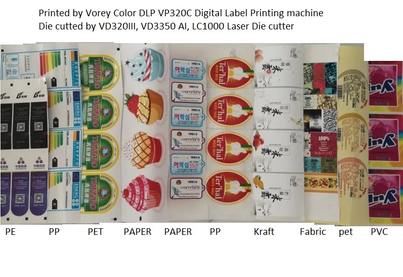 Digital Printing Machine For Sticker, PP, PET, PE With Favorable Price
