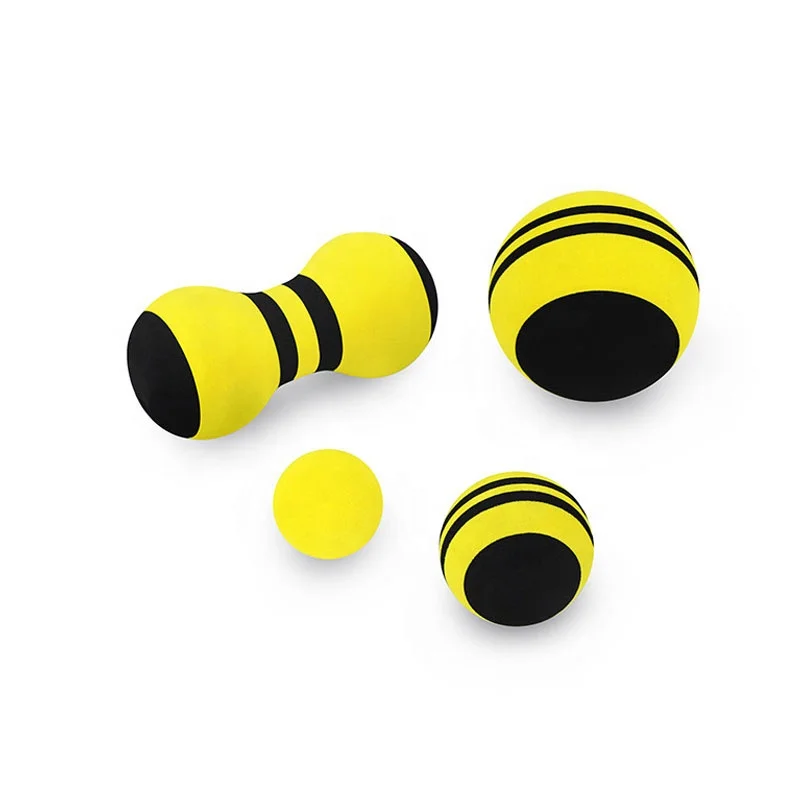 High Density Foam Massage Ball Kit for Myofascial Point Release & Deep Tissue Massage Roller Yoga  fitness Equipment