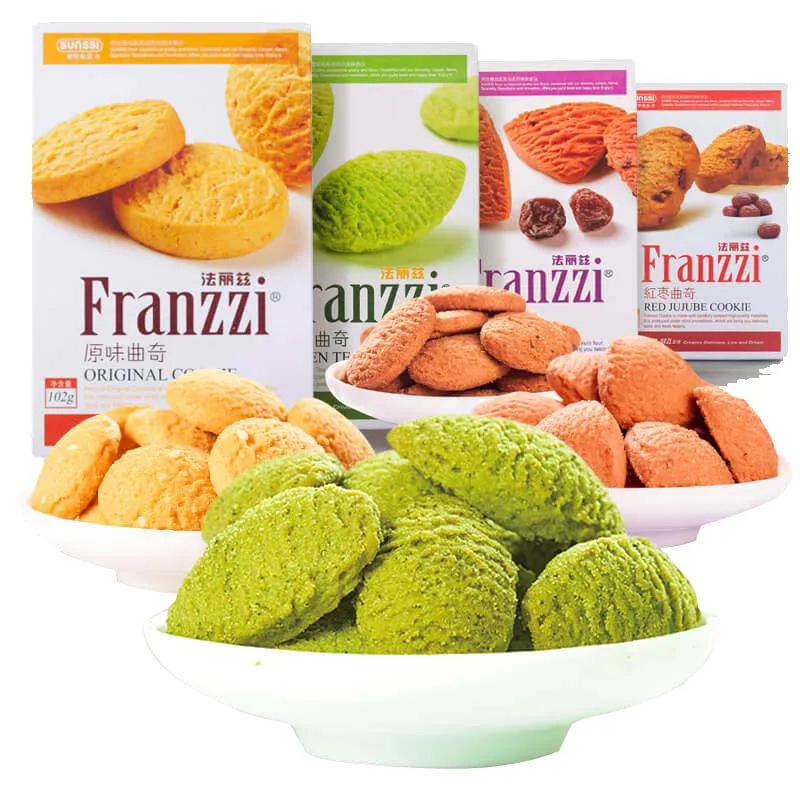 Asian snacks Delicious original flavor cookies 102g at a good price
