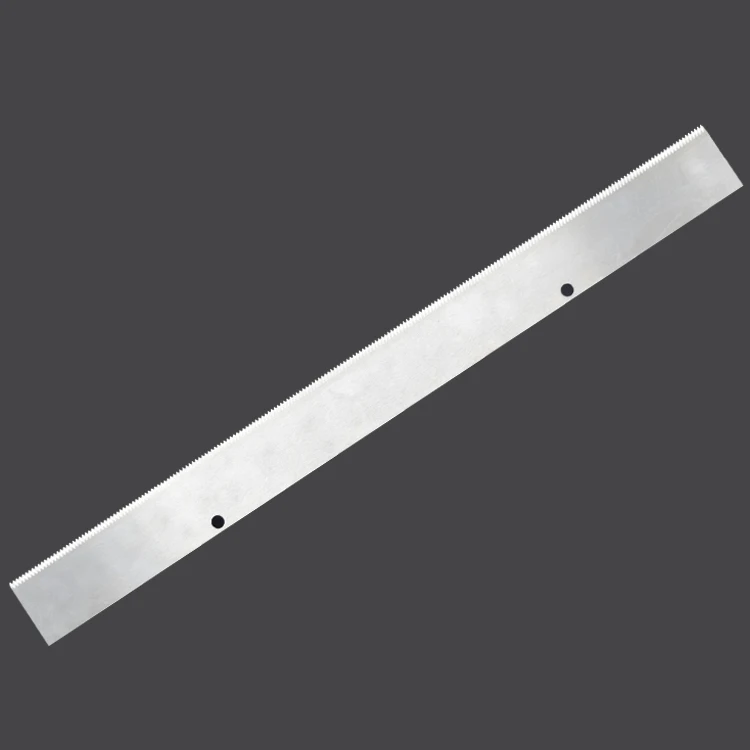 High Quality Zig-Zag Serrated Packaging Machine Steel Knife Blade