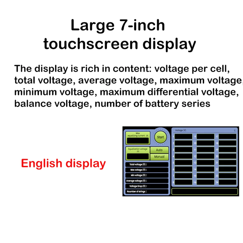 8S 16S 24S 14A Lithium Battery Equalizer Differential Voltage Repair Smart Charge Discharge Active Balance Li-ion Lifepo4 LTO