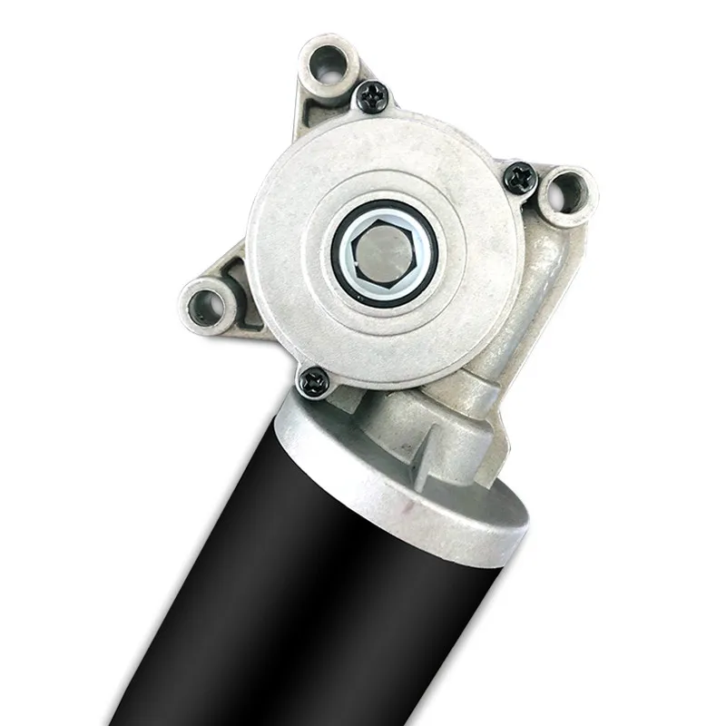 Factory Supply 30W 40W 50W 60 Watt High Torque 4Nm Worm Gearbox Dc Motor Gear 12V 500Rpm